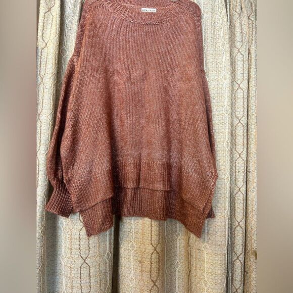 Sweaters - Ava & Viv ladies 3x brown sweater new